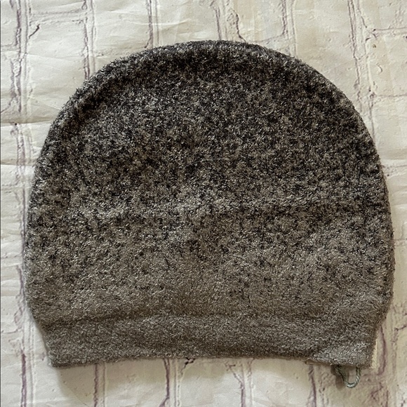 Barefoot Dreams NWT CozyChic Lite Confetti Beanie OS Storm Gray / Dark Brown - Picture 4 of 4